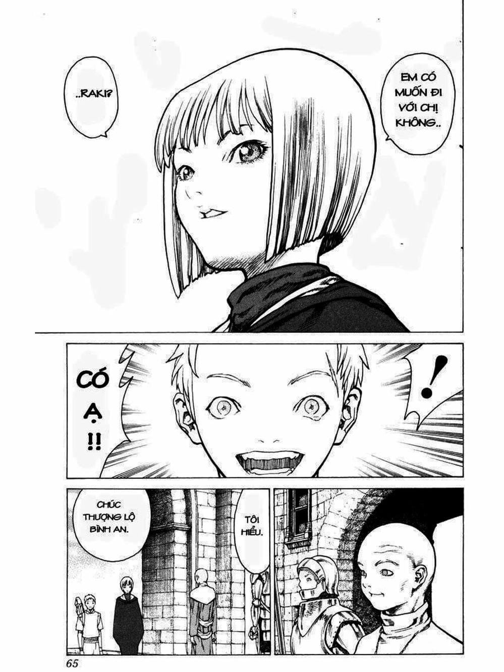 Truyện Tranh Claymore Mắt Bạc trang 4