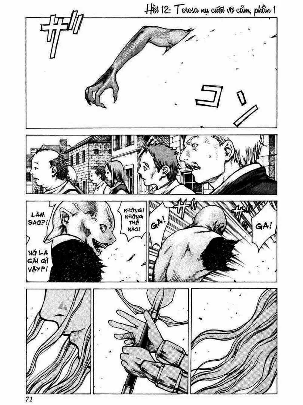 Truyện Tranh Claymore Mắt Bạc trang 4