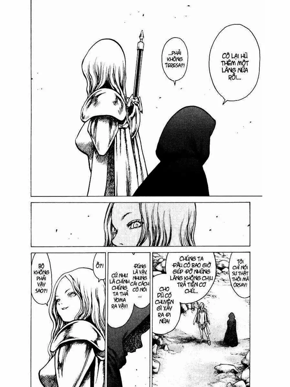 Truyện Tranh Claymore Mắt Bạc trang 4
