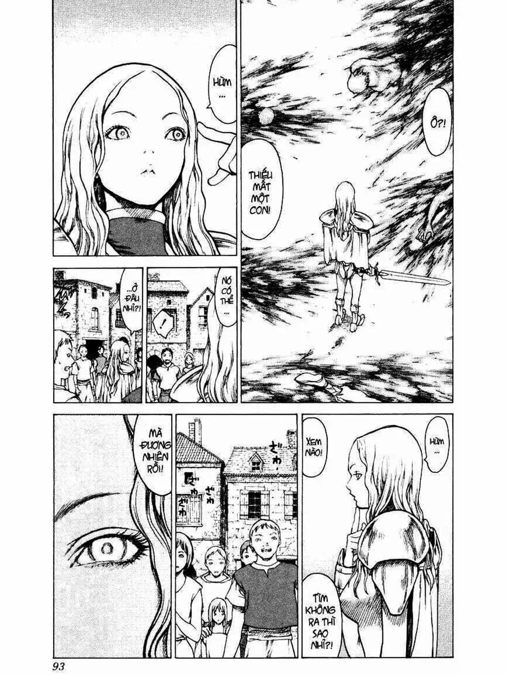 Truyện Tranh Claymore Mắt Bạc trang 4