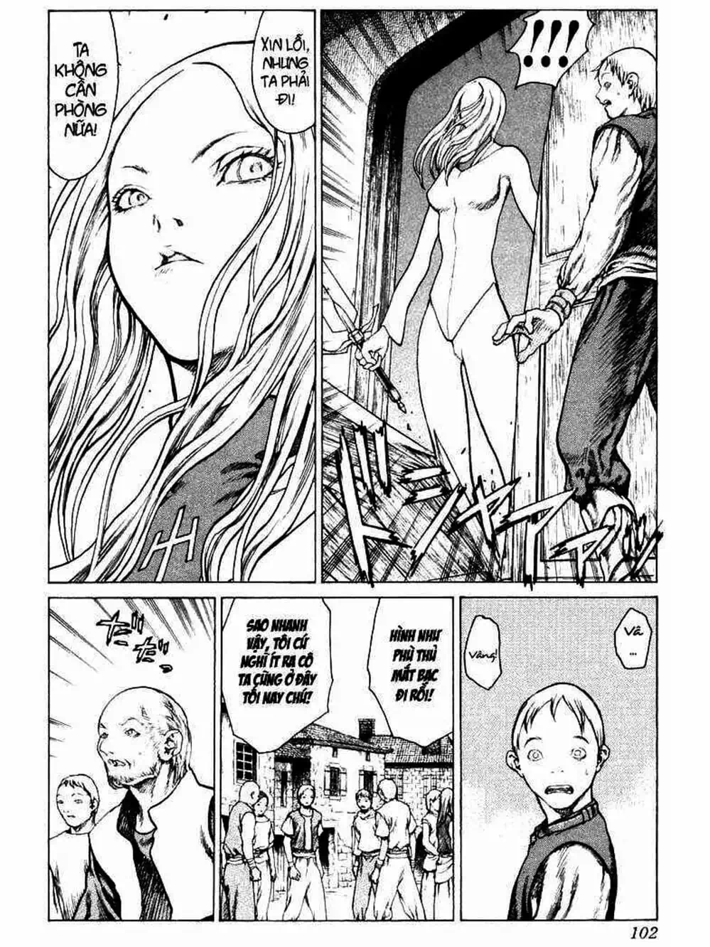 Truyện Tranh Claymore Mắt Bạc trang 4