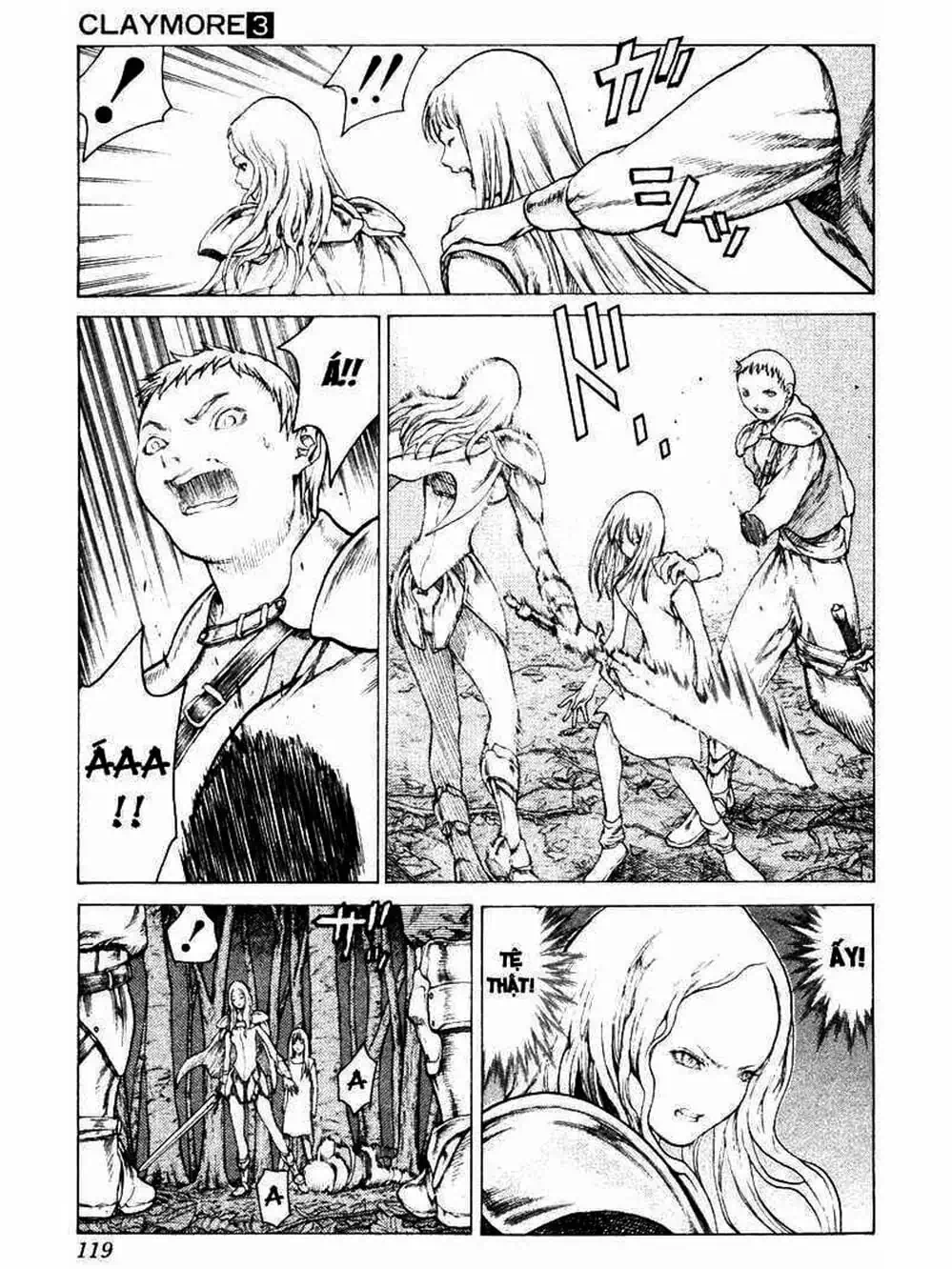 Truyện Tranh Claymore Mắt Bạc trang 4