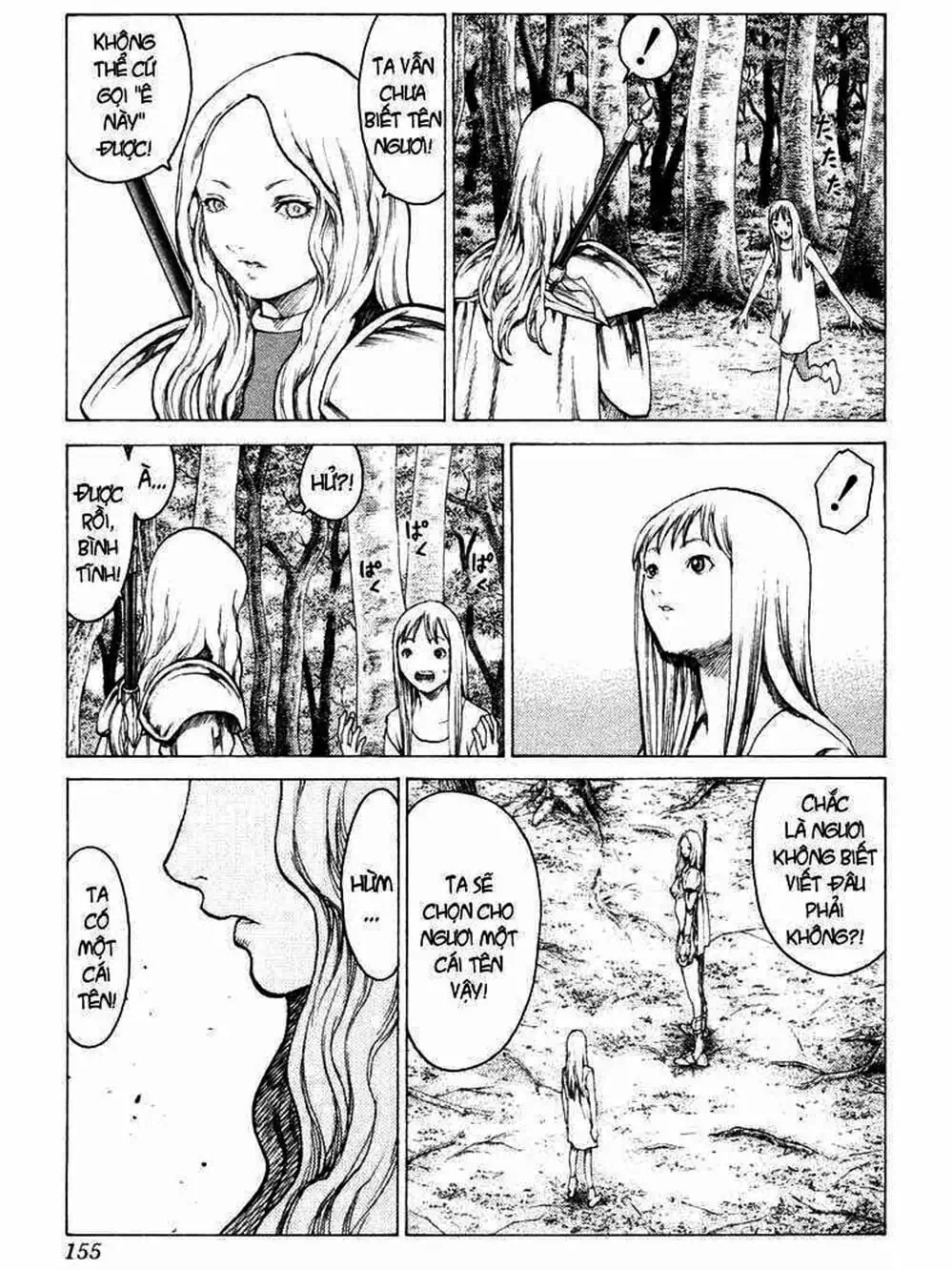 Truyện Tranh Claymore Mắt Bạc trang 4