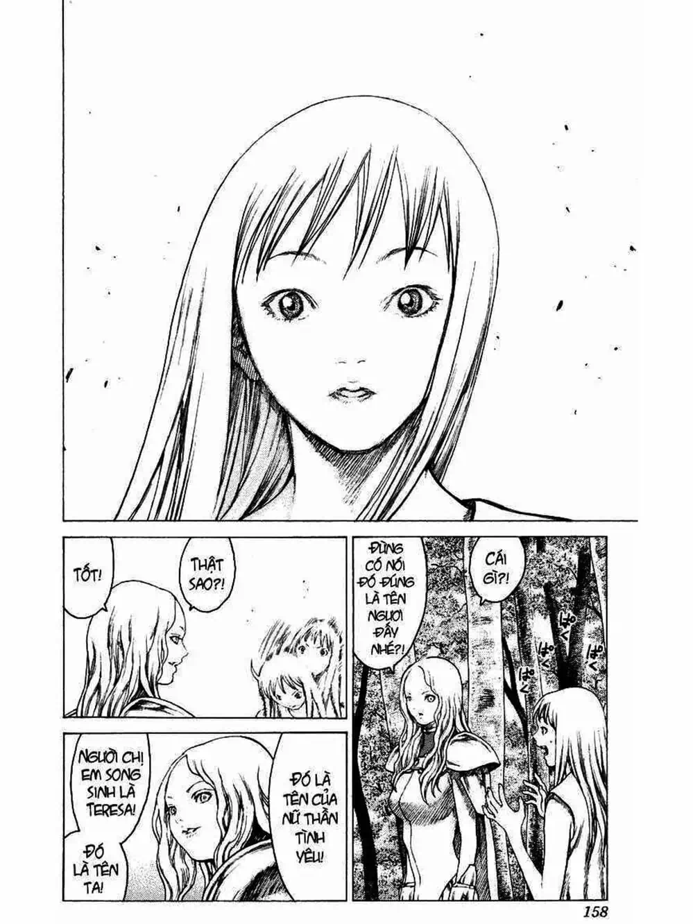 Truyện Tranh Claymore Mắt Bạc trang 4