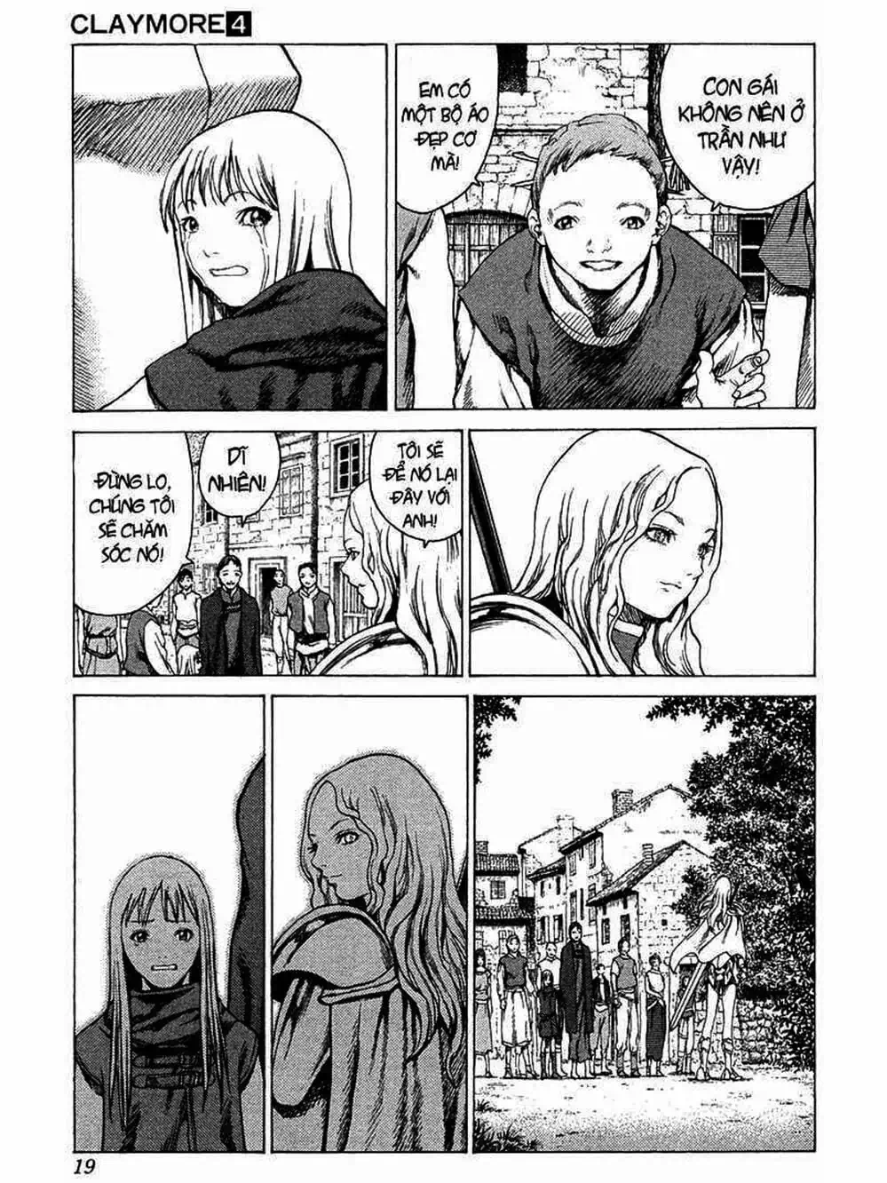 Truyện Tranh Claymore Mắt Bạc trang 4