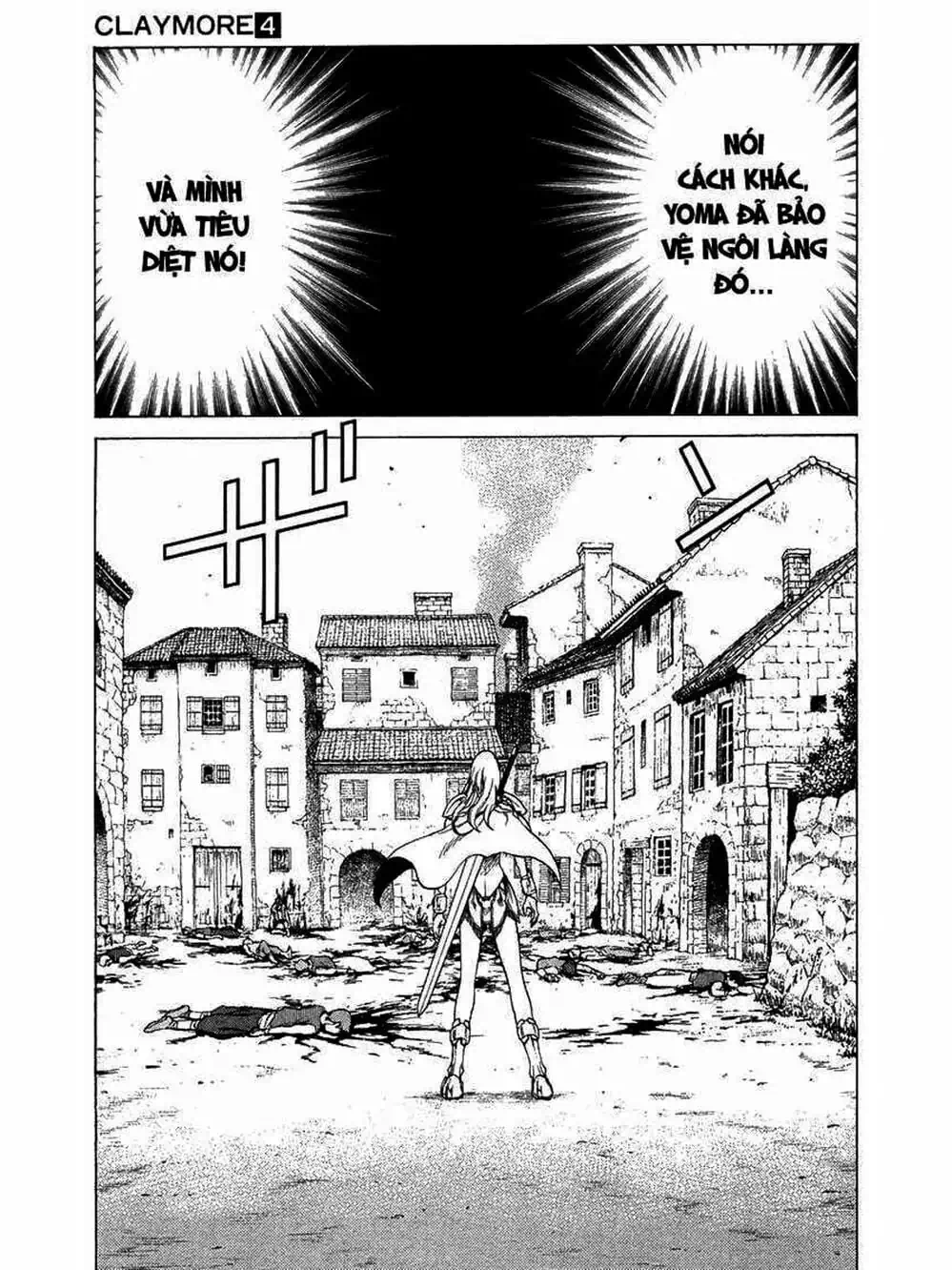 Truyện Tranh Claymore Mắt Bạc trang 4