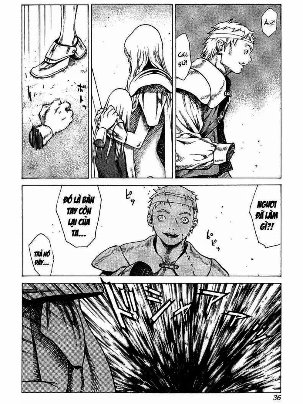 Truyện Tranh Claymore Mắt Bạc trang 4