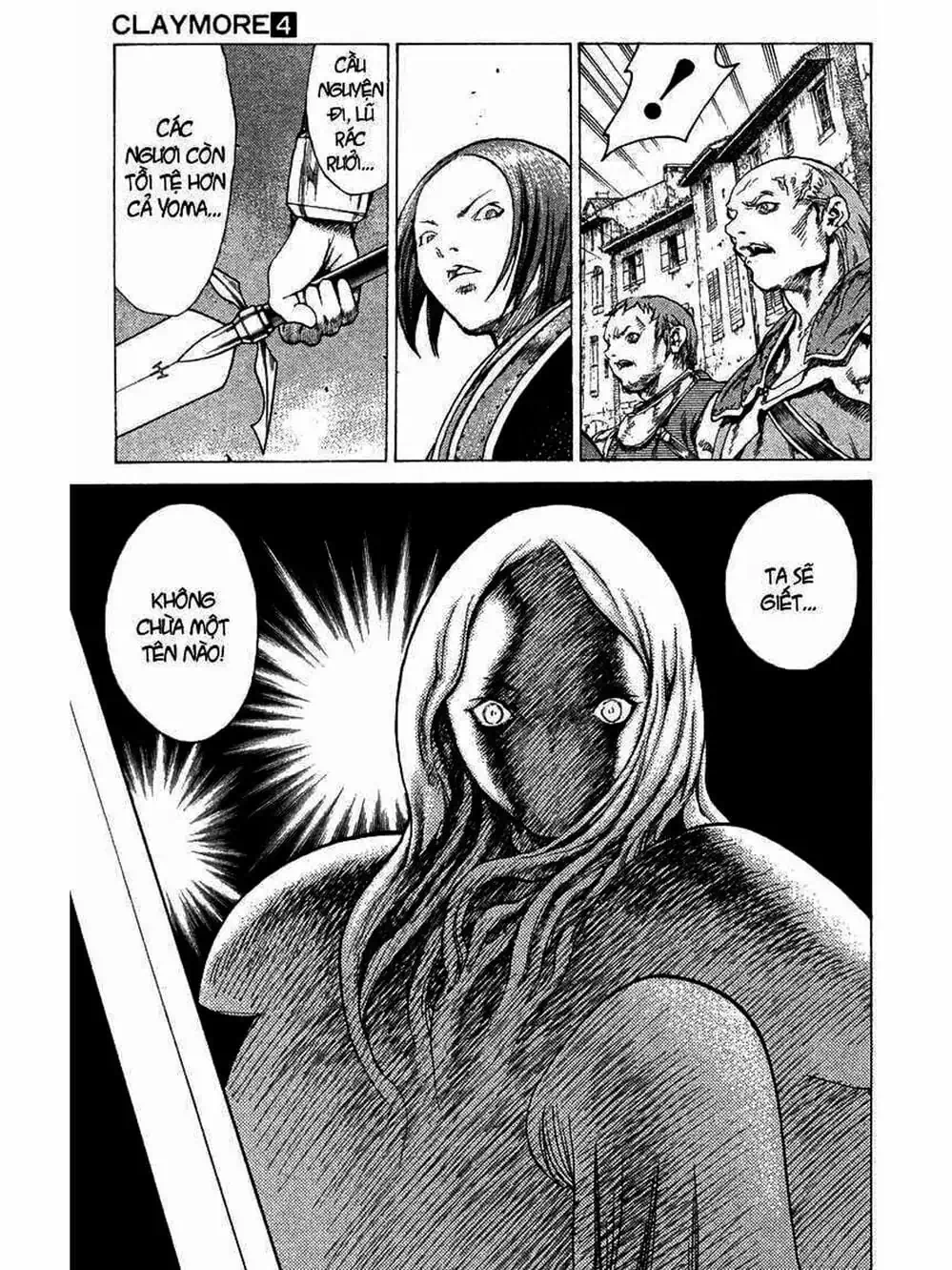 Truyện Tranh Claymore Mắt Bạc trang 4