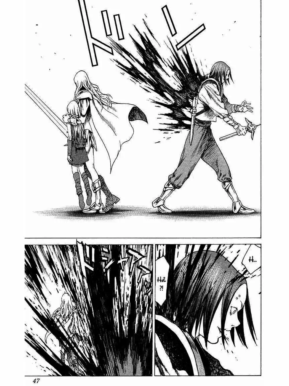 Truyện Tranh Claymore Mắt Bạc trang 4