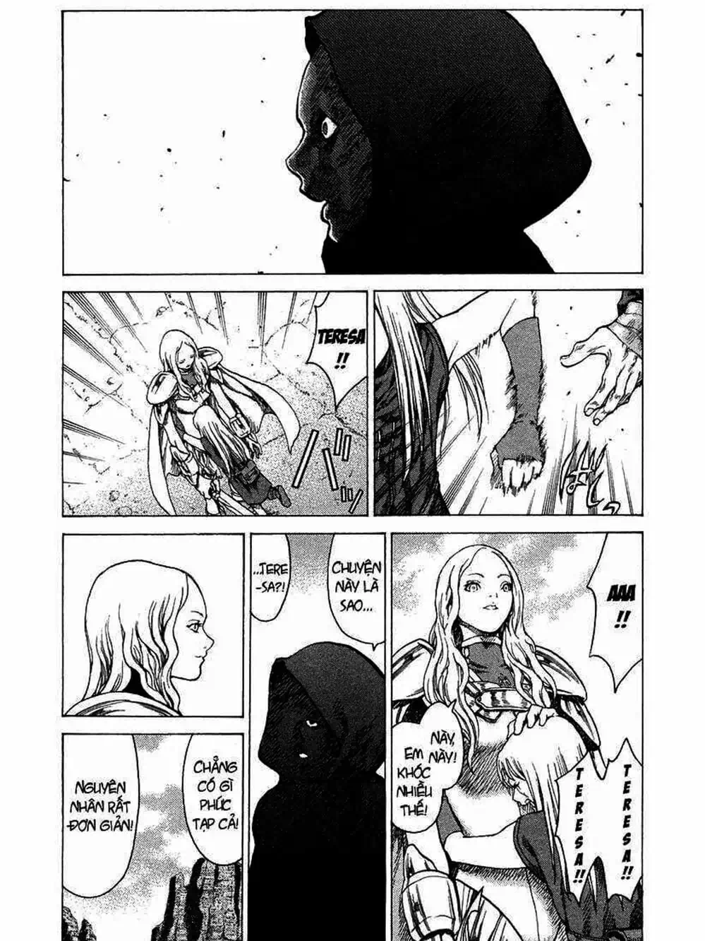 Truyện Tranh Claymore Mắt Bạc trang 4