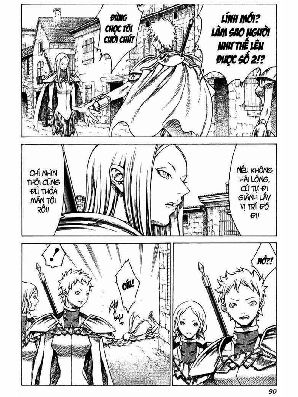 Truyện Tranh Claymore Mắt Bạc trang 4