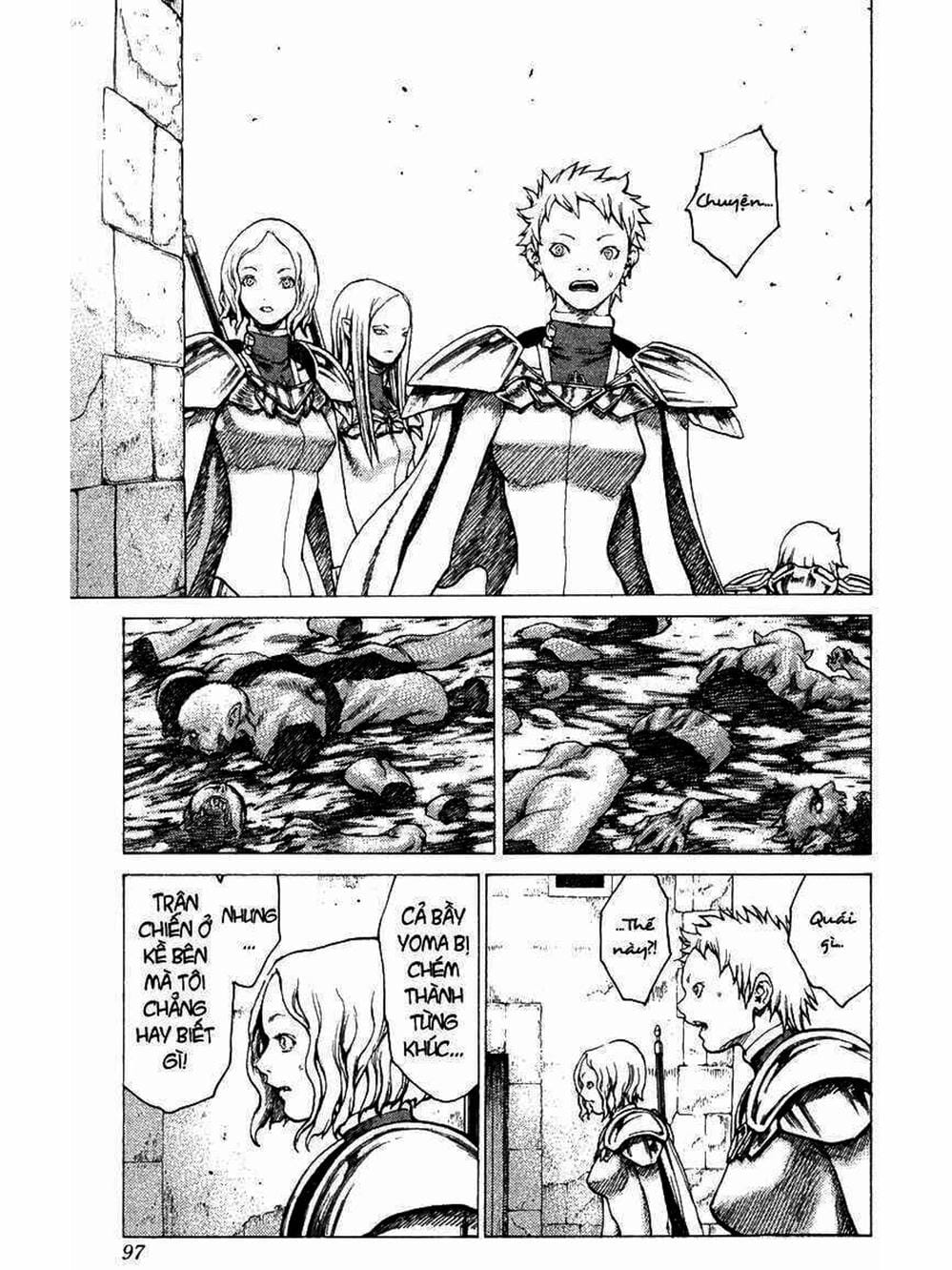 Truyện Tranh Claymore Mắt Bạc trang 4