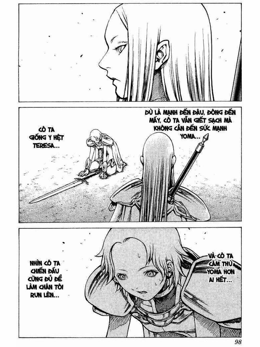 Truyện Tranh Claymore Mắt Bạc trang 4