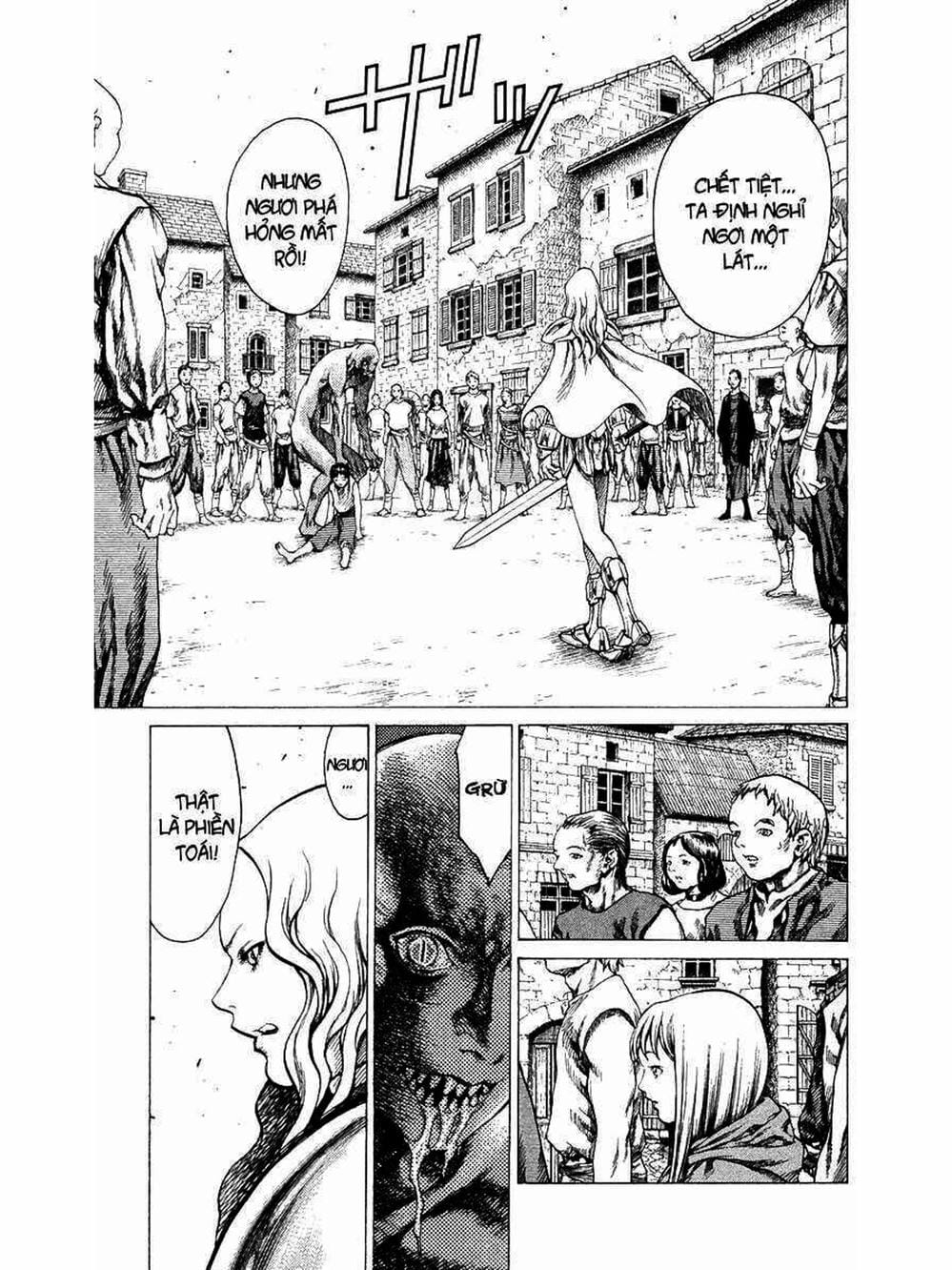 Truyện Tranh Claymore Mắt Bạc trang 4