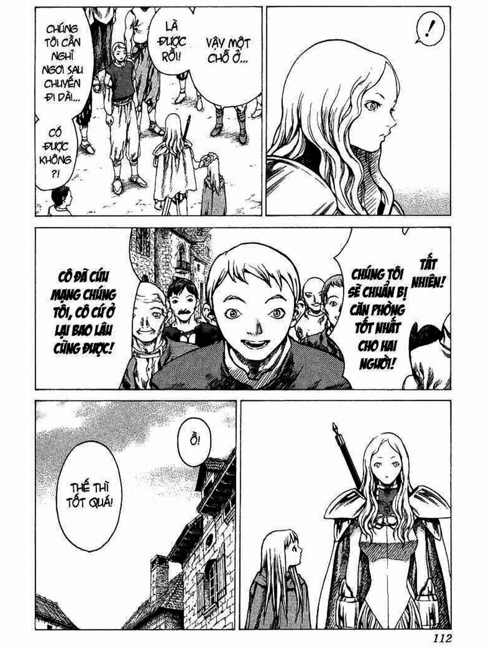 Truyện Tranh Claymore Mắt Bạc trang 4