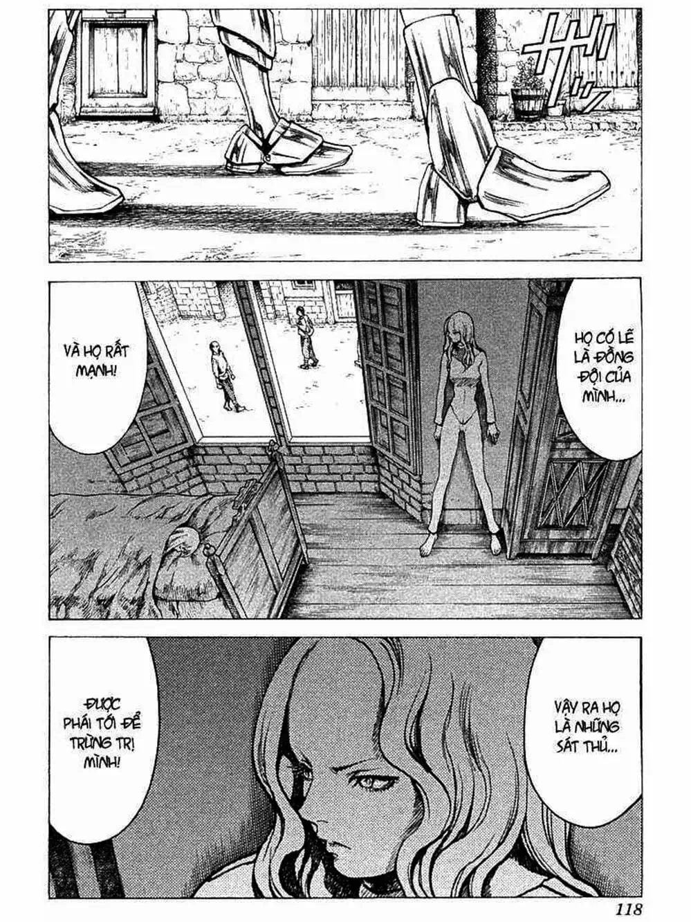 Truyện Tranh Claymore Mắt Bạc trang 4