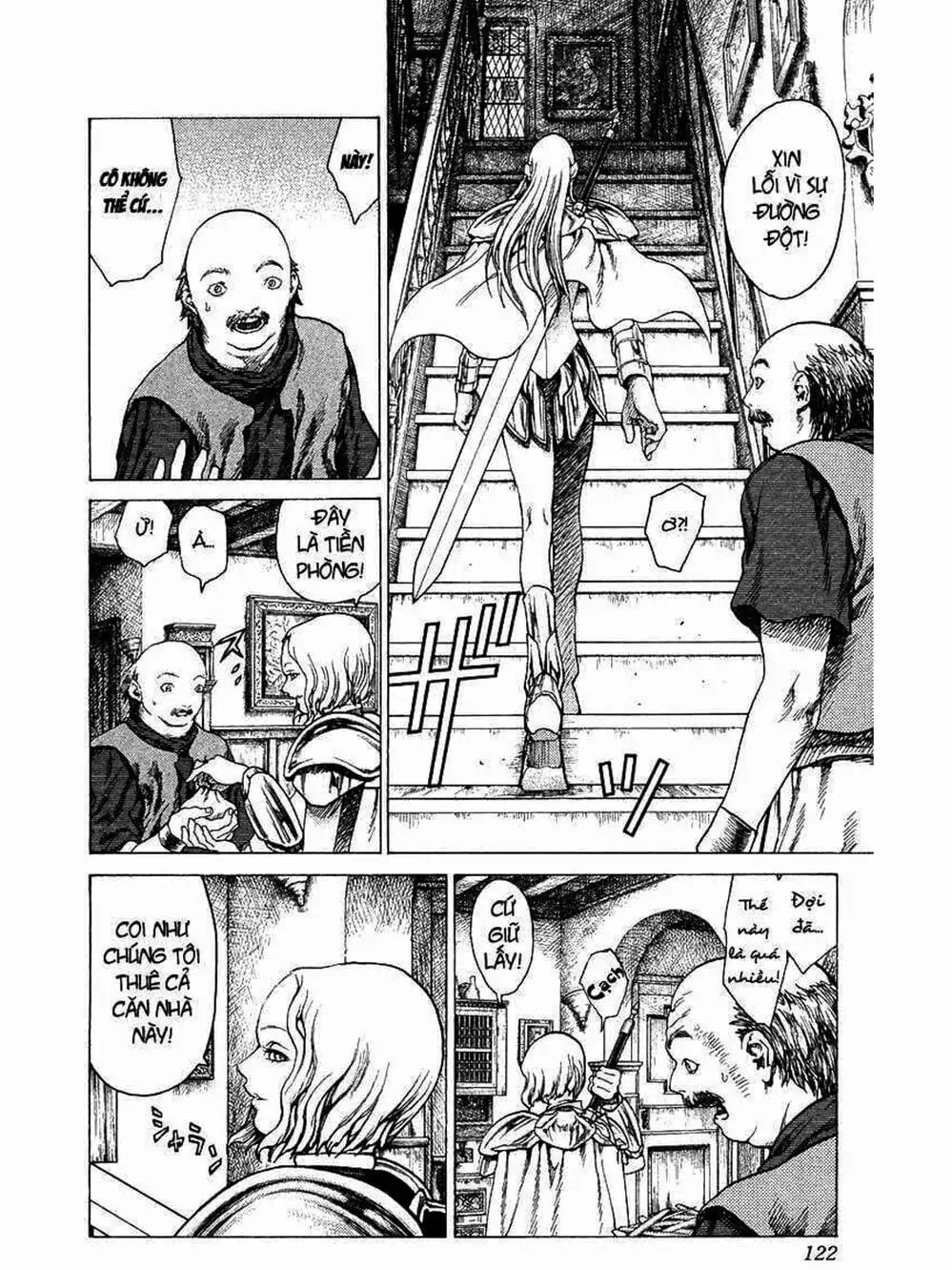 Truyện Tranh Claymore Mắt Bạc trang 4