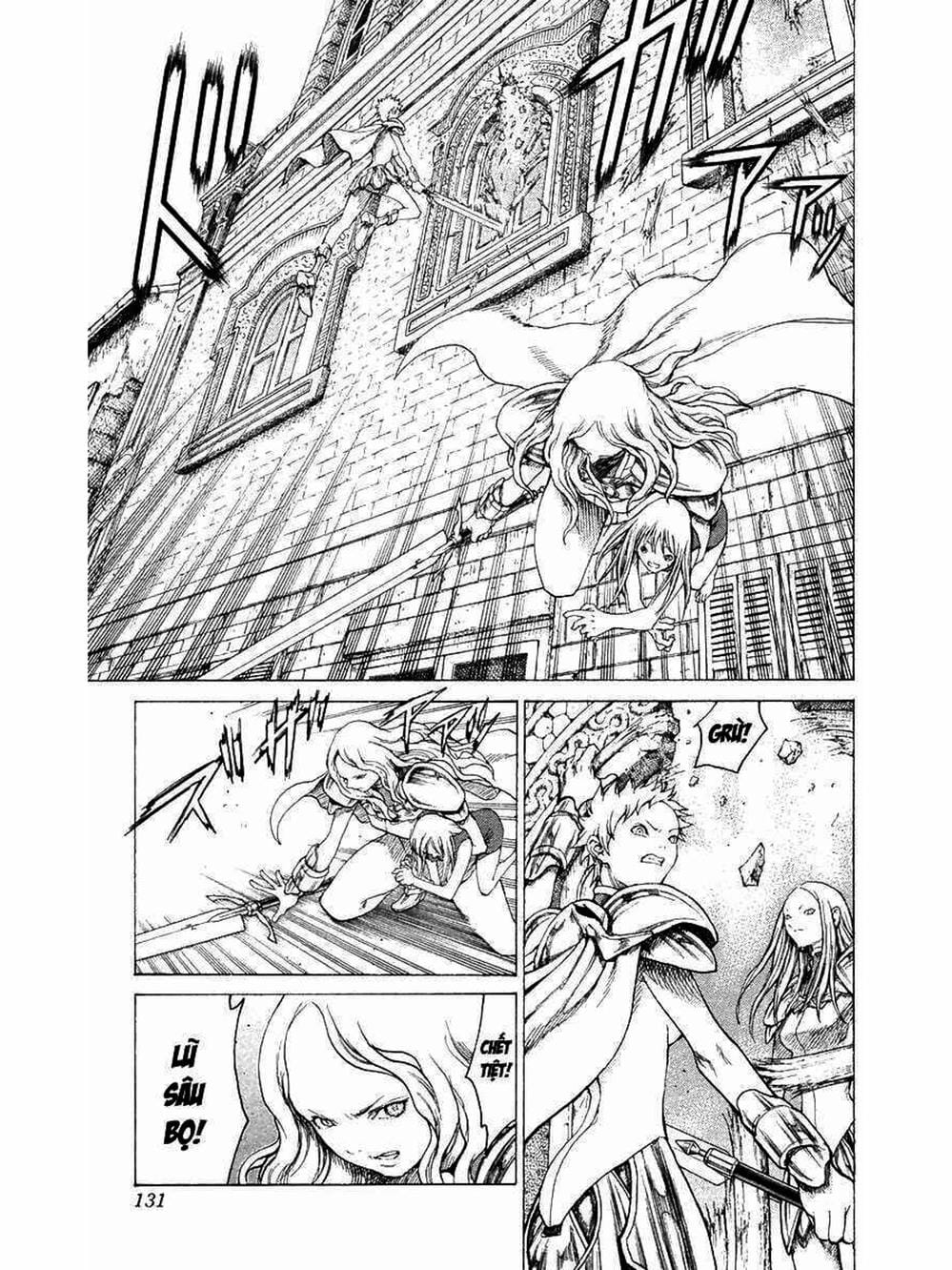 Truyện Tranh Claymore Mắt Bạc trang 4