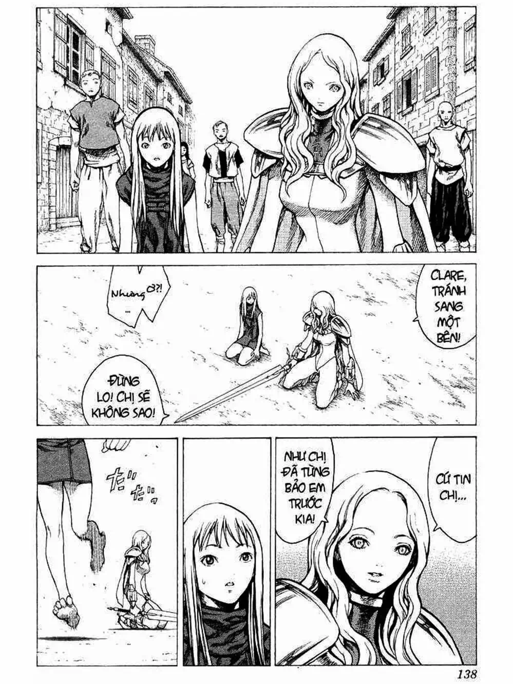 Truyện Tranh Claymore Mắt Bạc trang 4