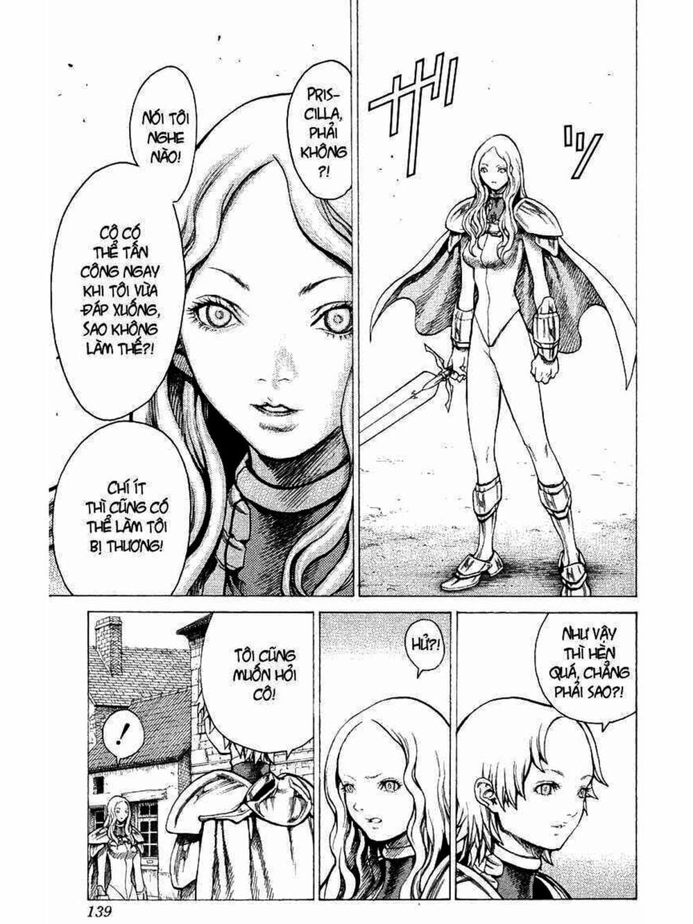 Truyện Tranh Claymore Mắt Bạc trang 4