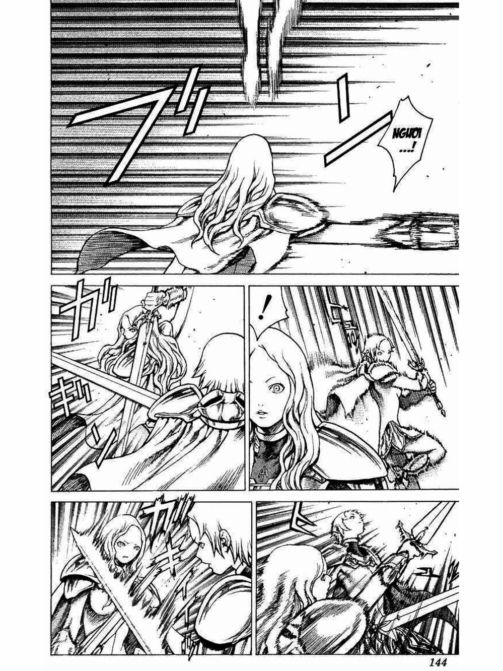 Truyện Tranh Claymore Mắt Bạc trang 4