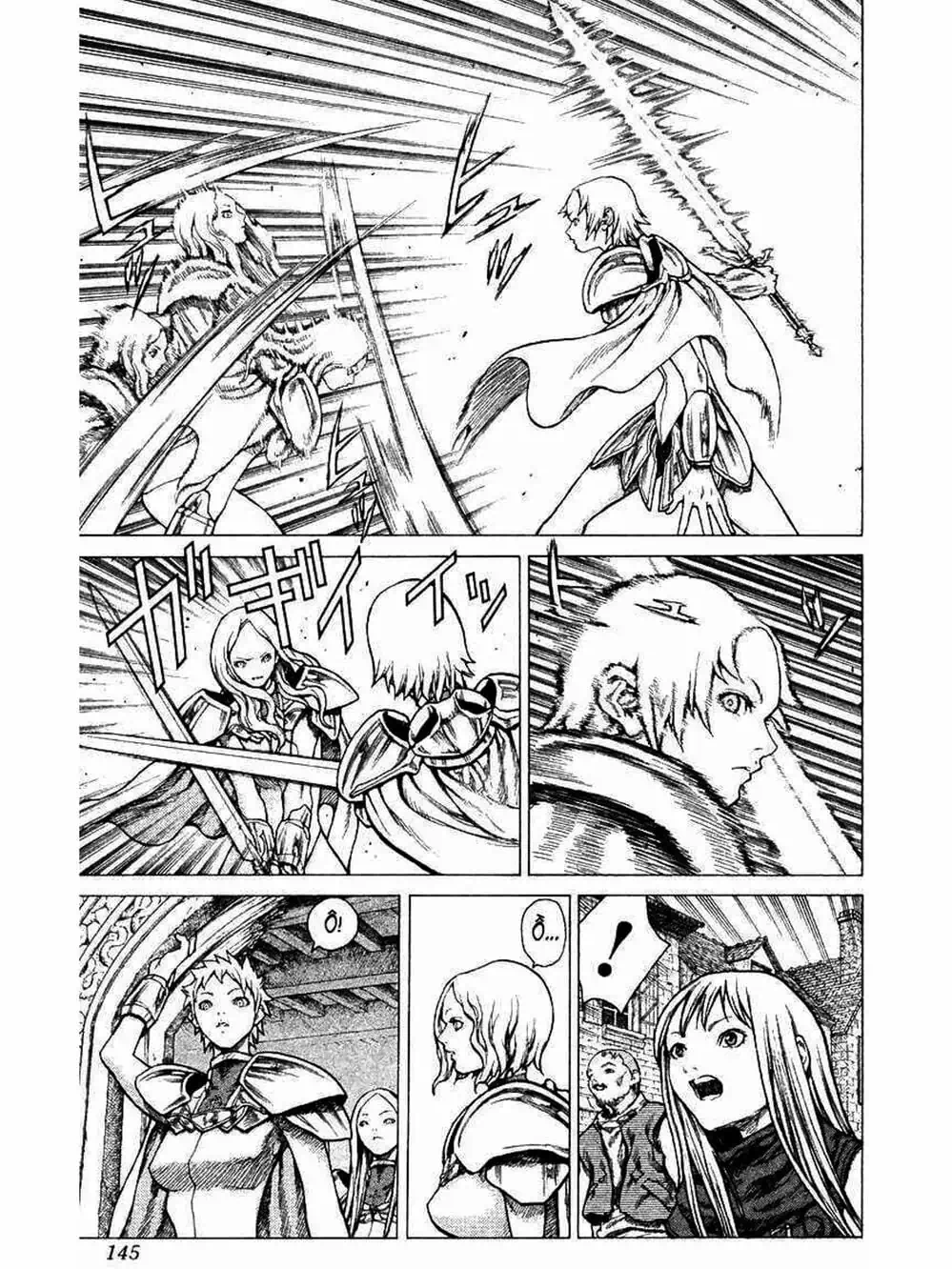 Truyện Tranh Claymore Mắt Bạc trang 4