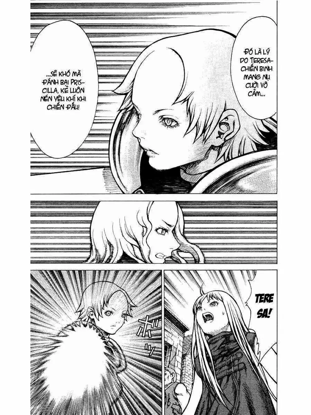 Truyện Tranh Claymore Mắt Bạc trang 4