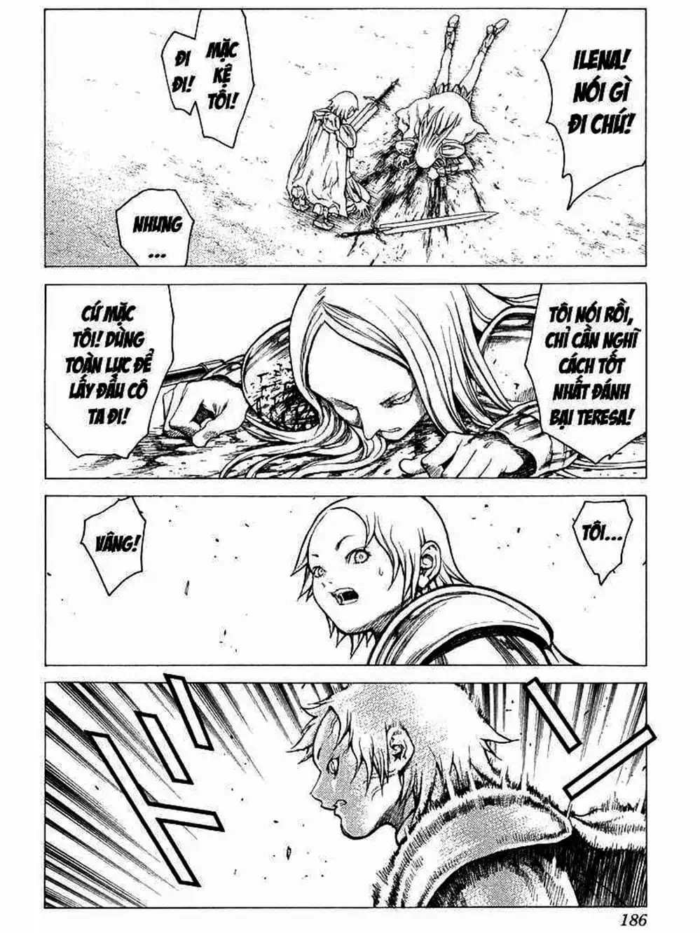 Truyện Tranh Claymore Mắt Bạc trang 4