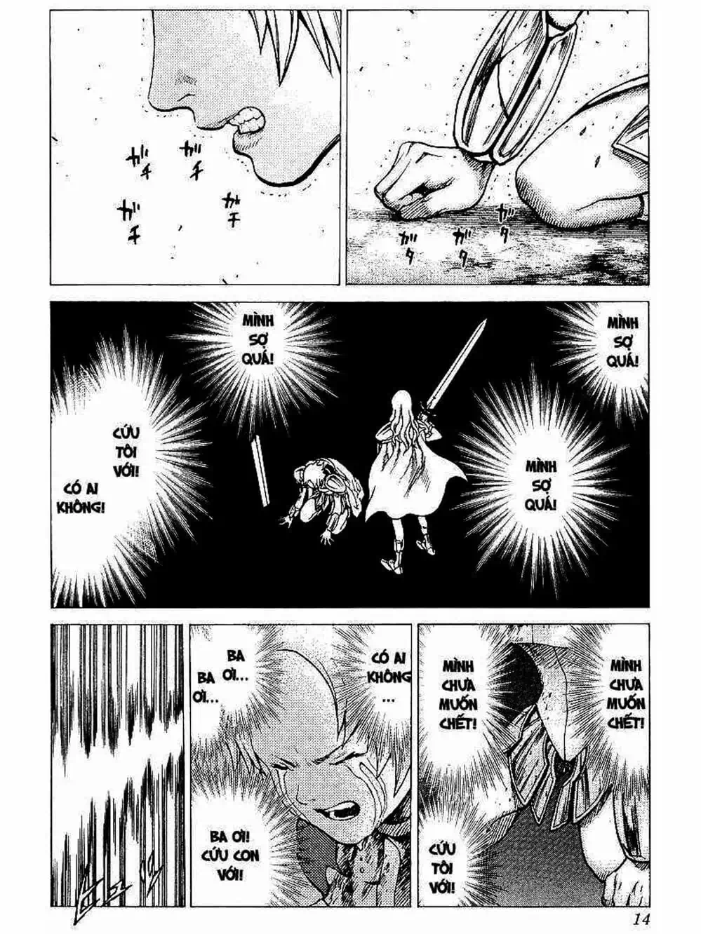 Truyện Tranh Claymore Mắt Bạc trang 4