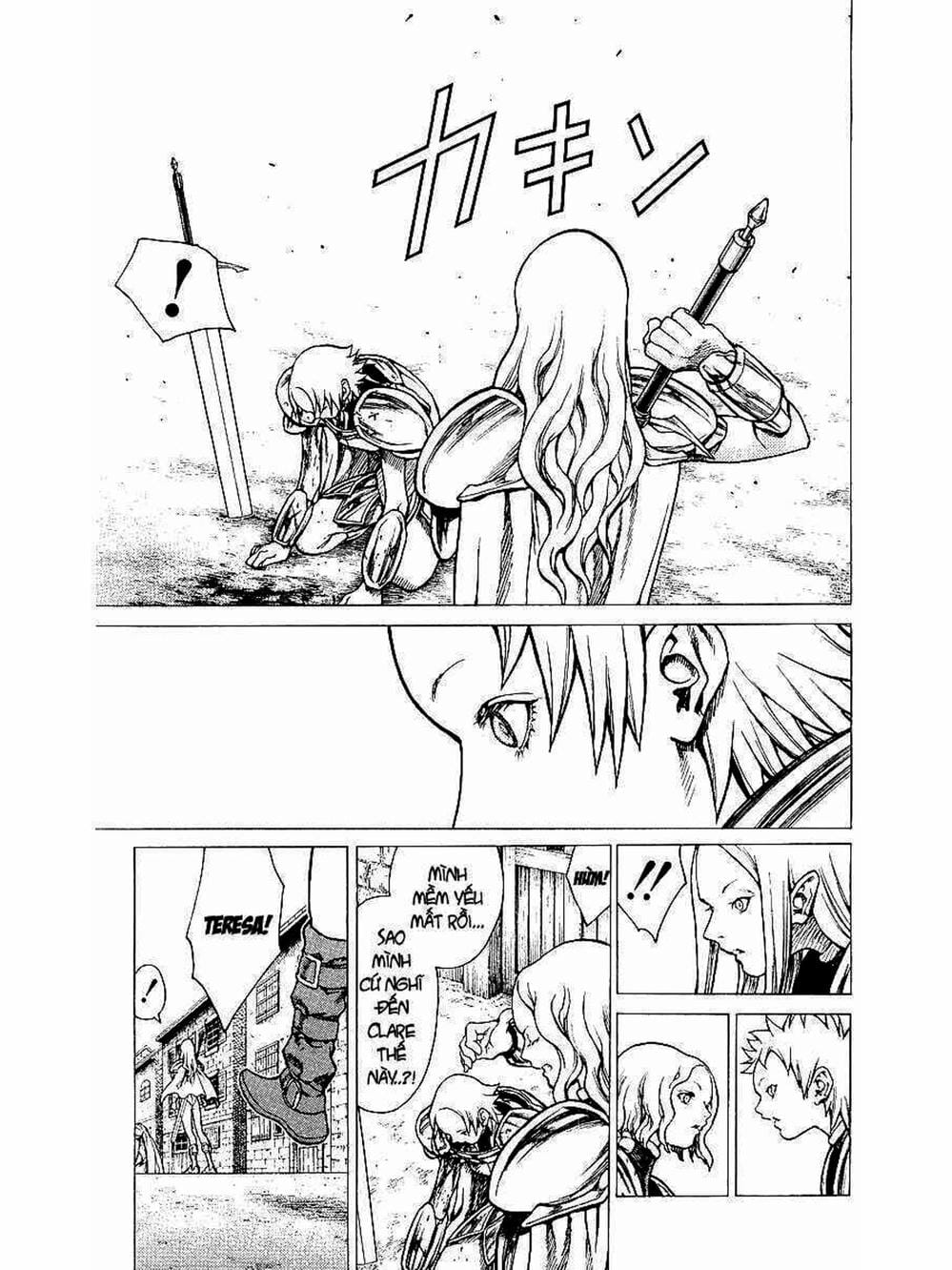 Truyện Tranh Claymore Mắt Bạc trang 4