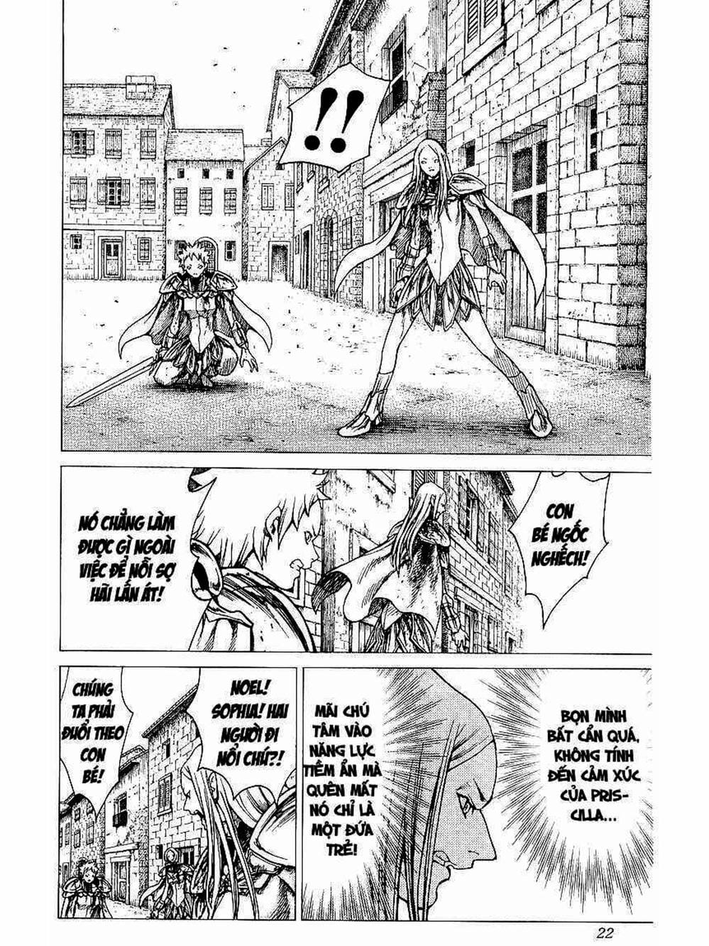 Truyện Tranh Claymore Mắt Bạc trang 4