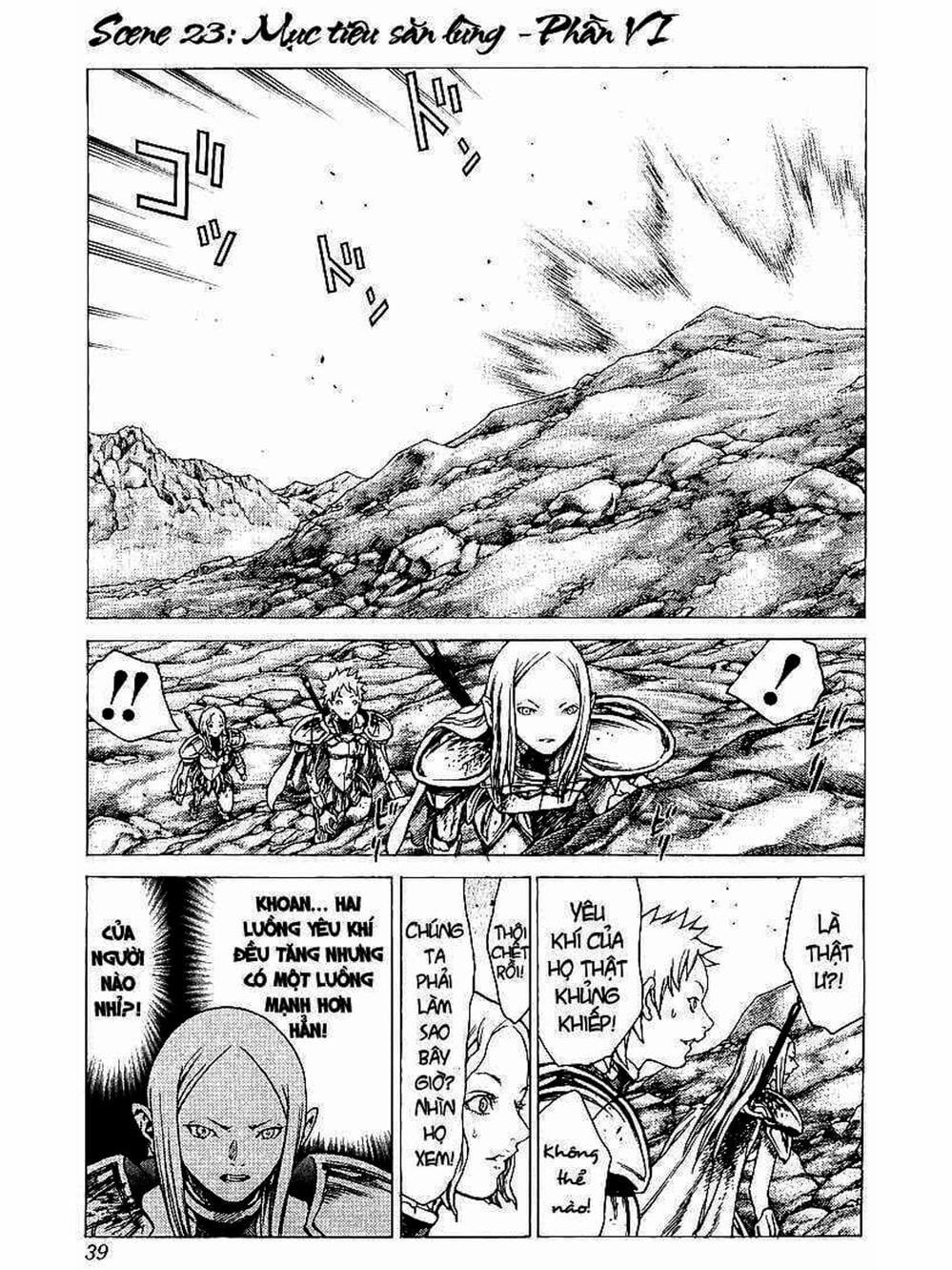 Truyện Tranh Claymore Mắt Bạc trang 4