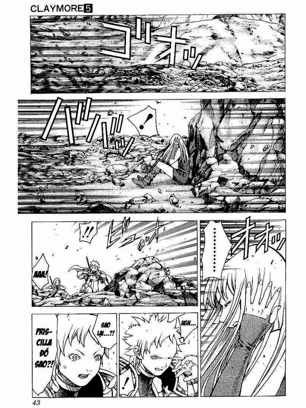 Truyện Tranh Claymore Mắt Bạc trang 4