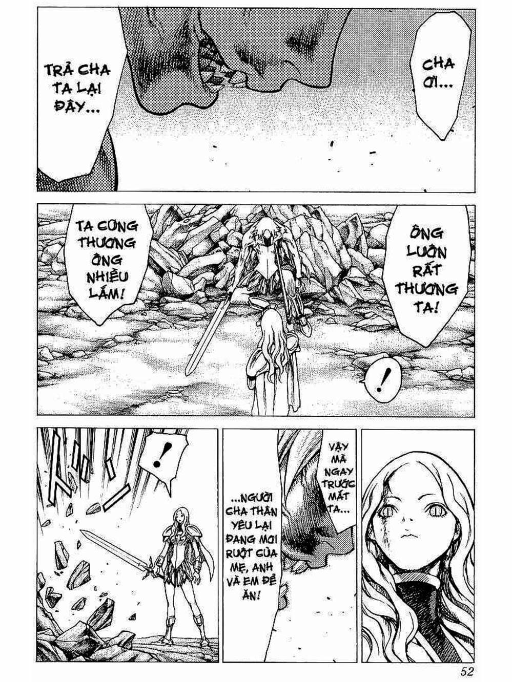 Truyện Tranh Claymore Mắt Bạc trang 4