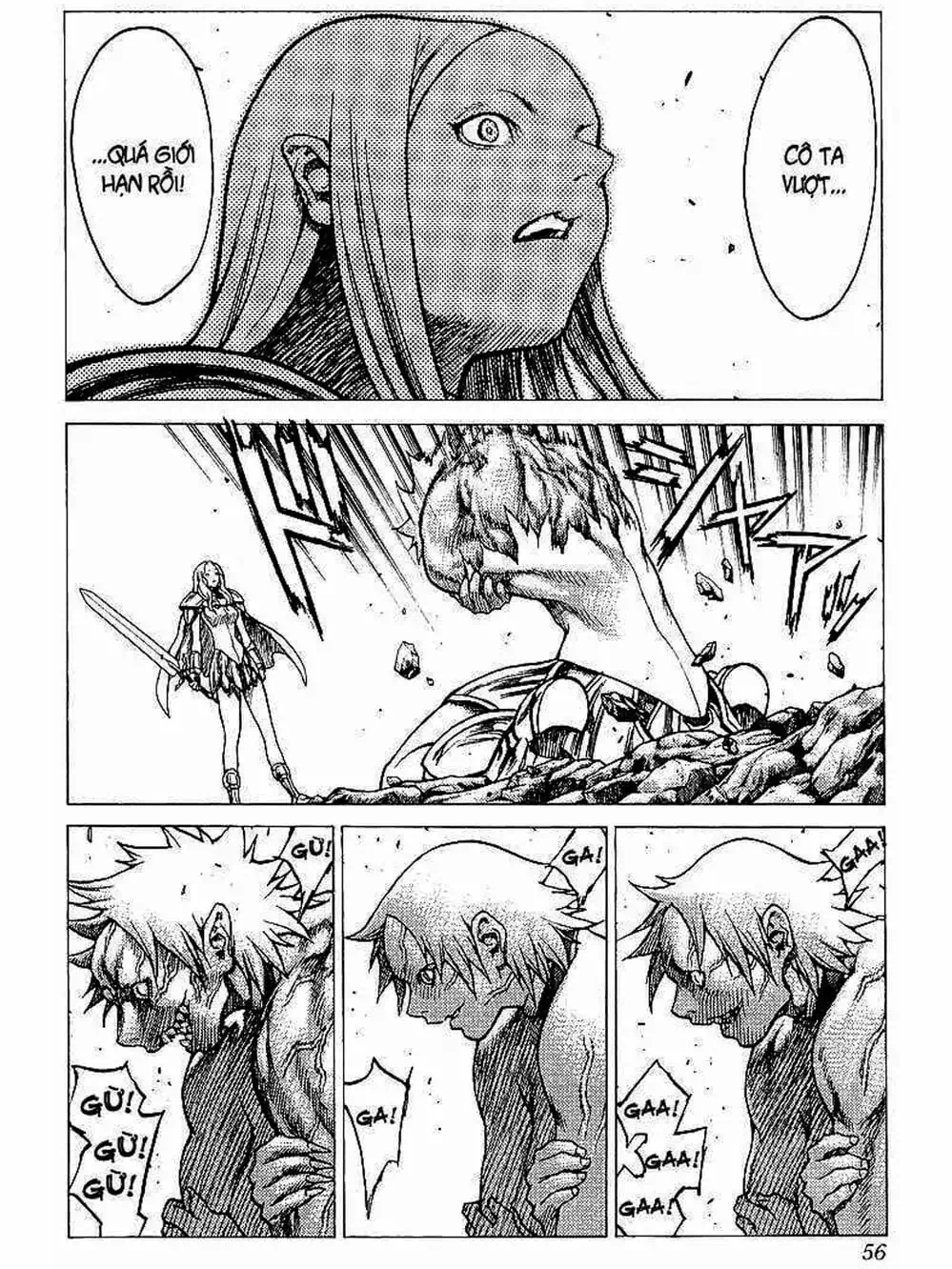 Truyện Tranh Claymore Mắt Bạc trang 4