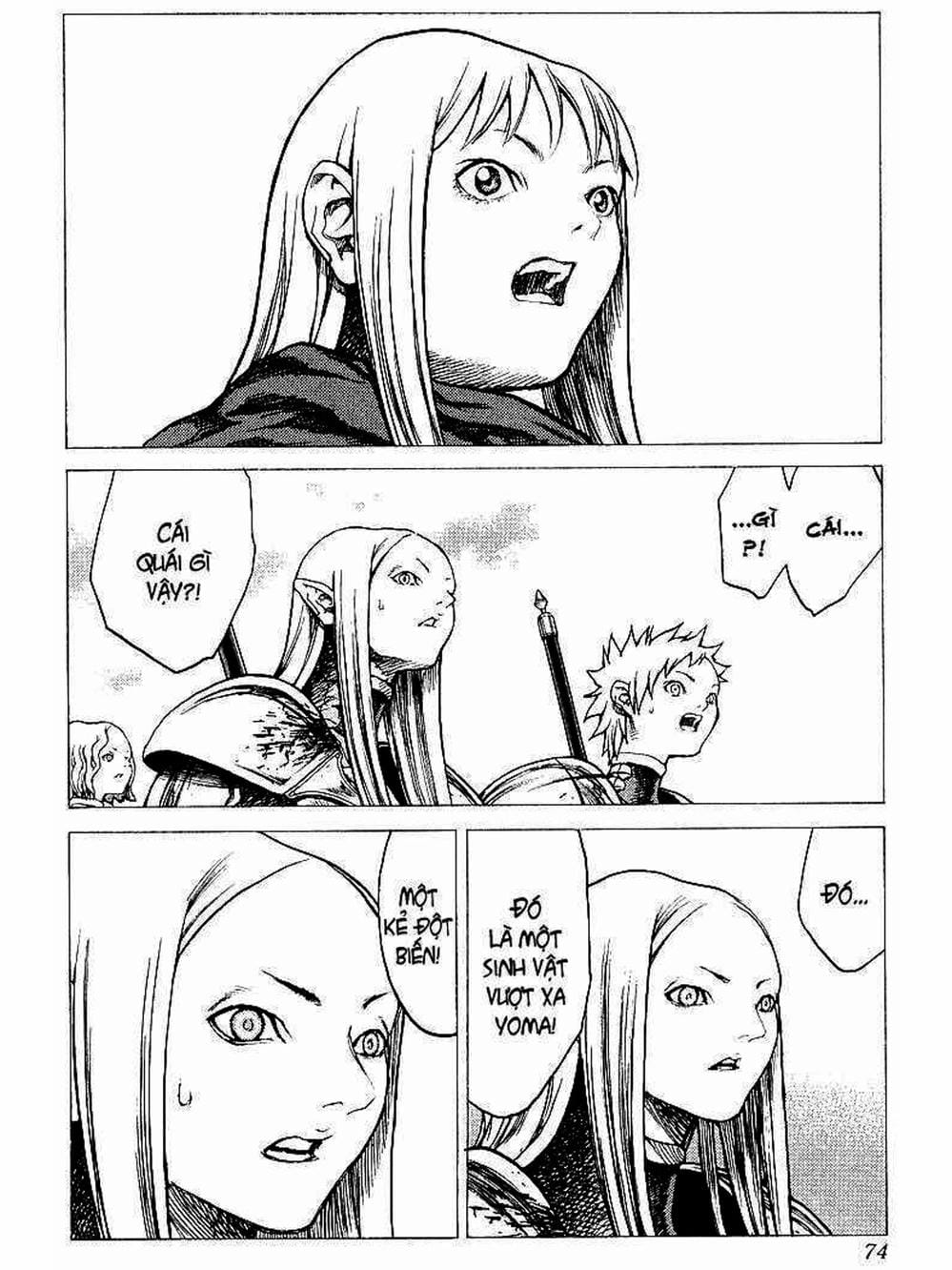 Truyện Tranh Claymore Mắt Bạc trang 4