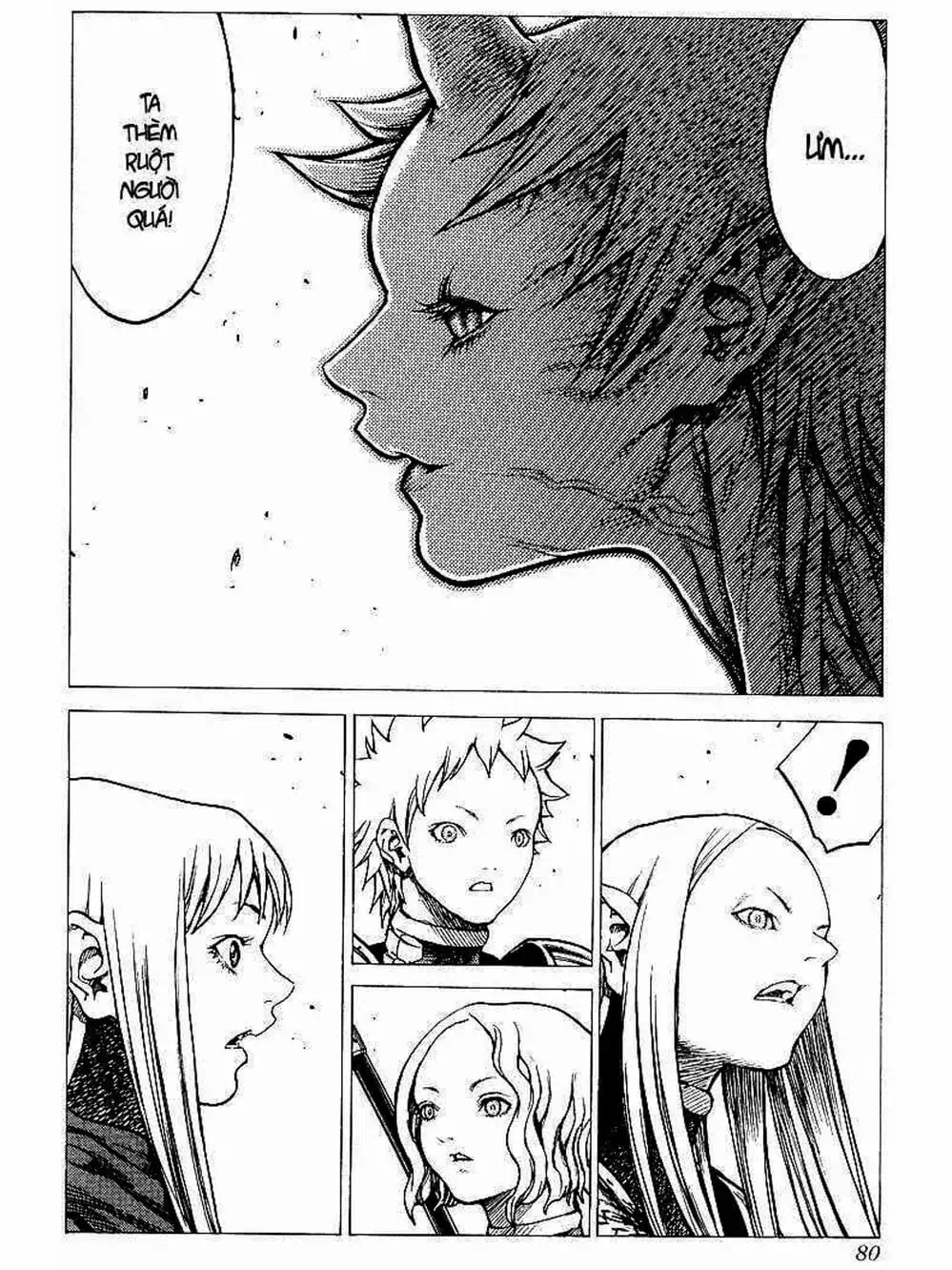 Truyện Tranh Claymore Mắt Bạc trang 4