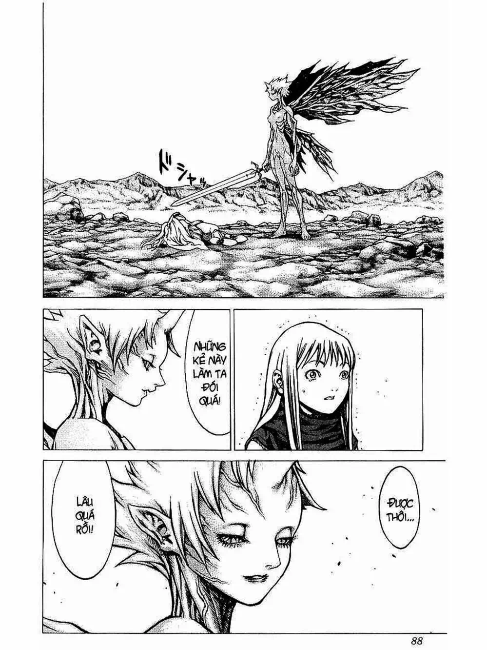 Truyện Tranh Claymore Mắt Bạc trang 4