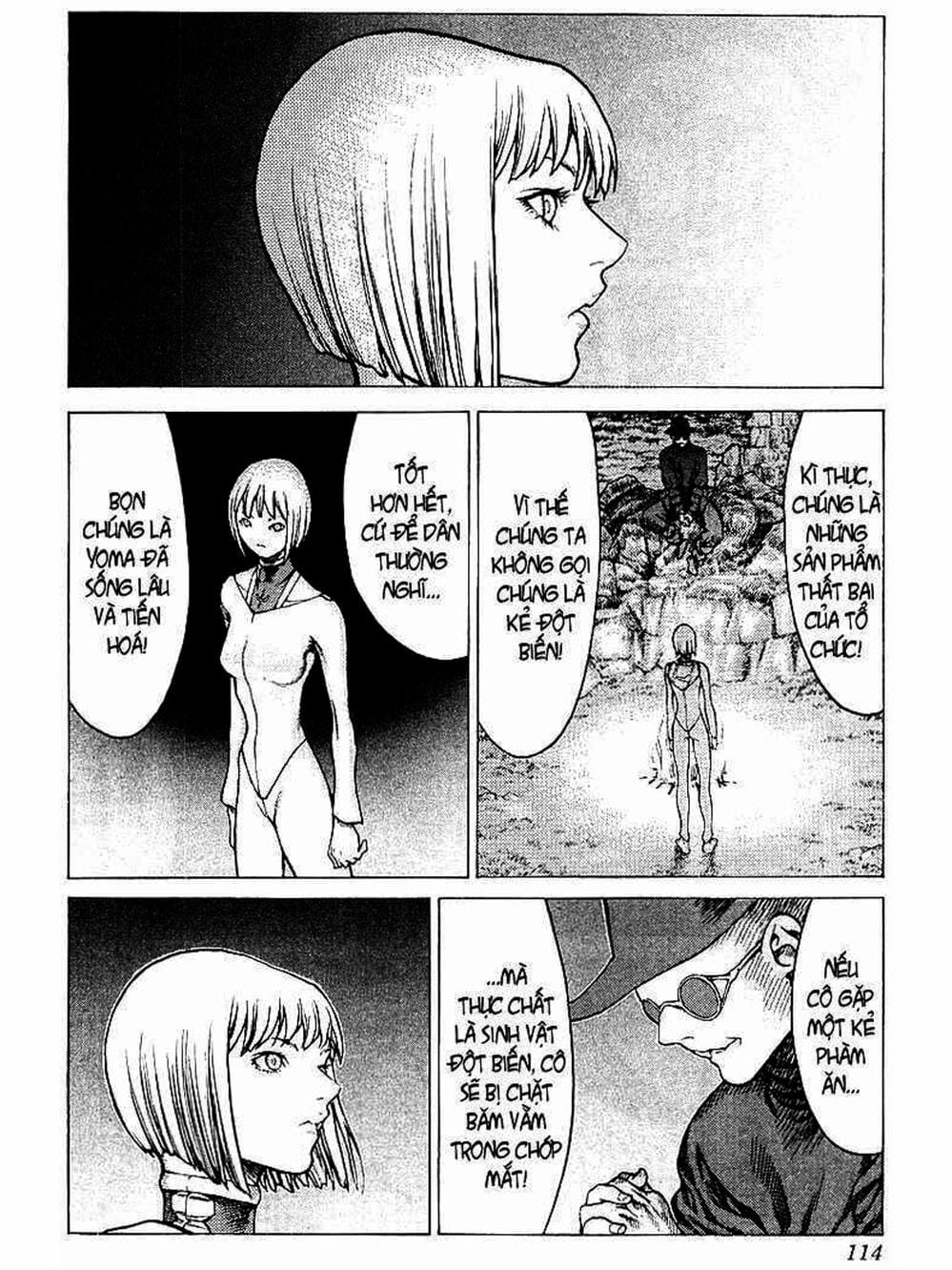 Truyện Tranh Claymore Mắt Bạc trang 4