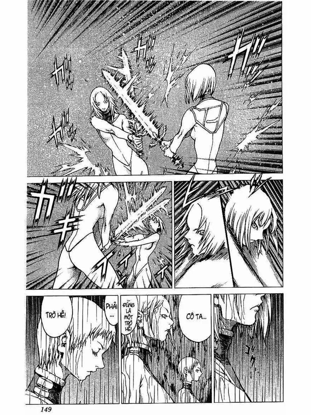 Truyện Tranh Claymore Mắt Bạc trang 4