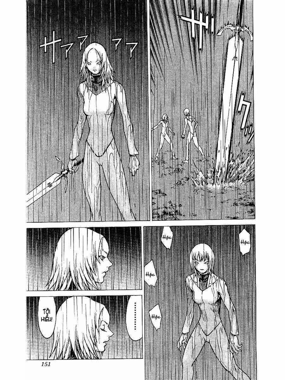 Truyện Tranh Claymore Mắt Bạc trang 4