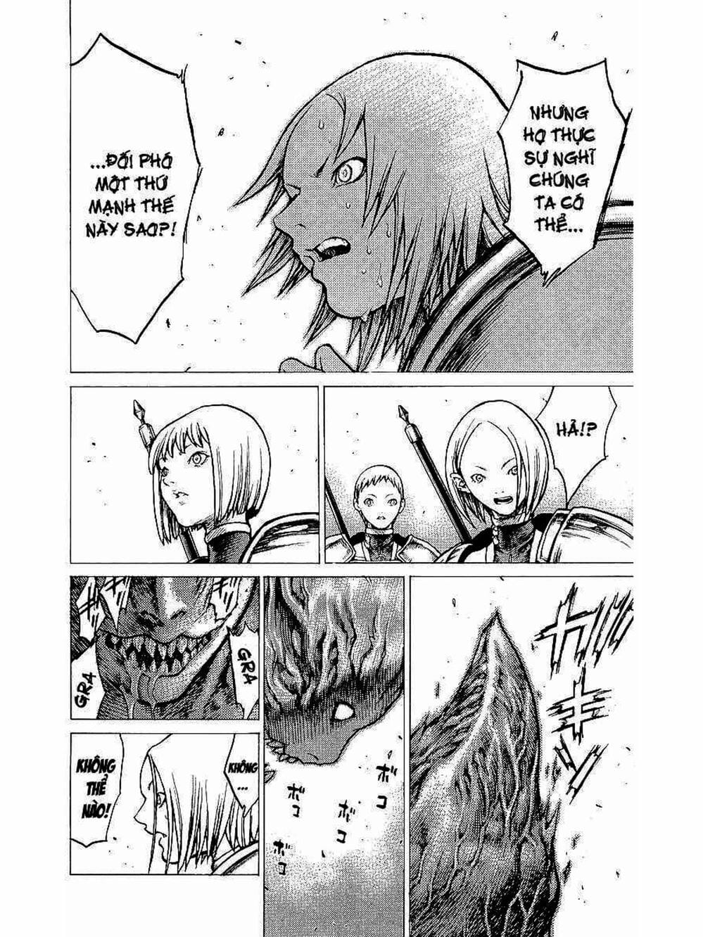 Truyện Tranh Claymore Mắt Bạc trang 4