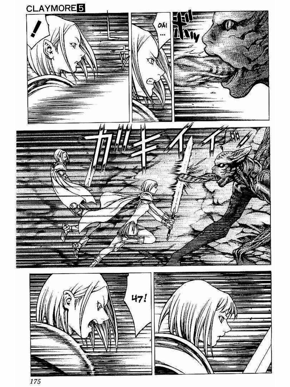 Truyện Tranh Claymore Mắt Bạc trang 4