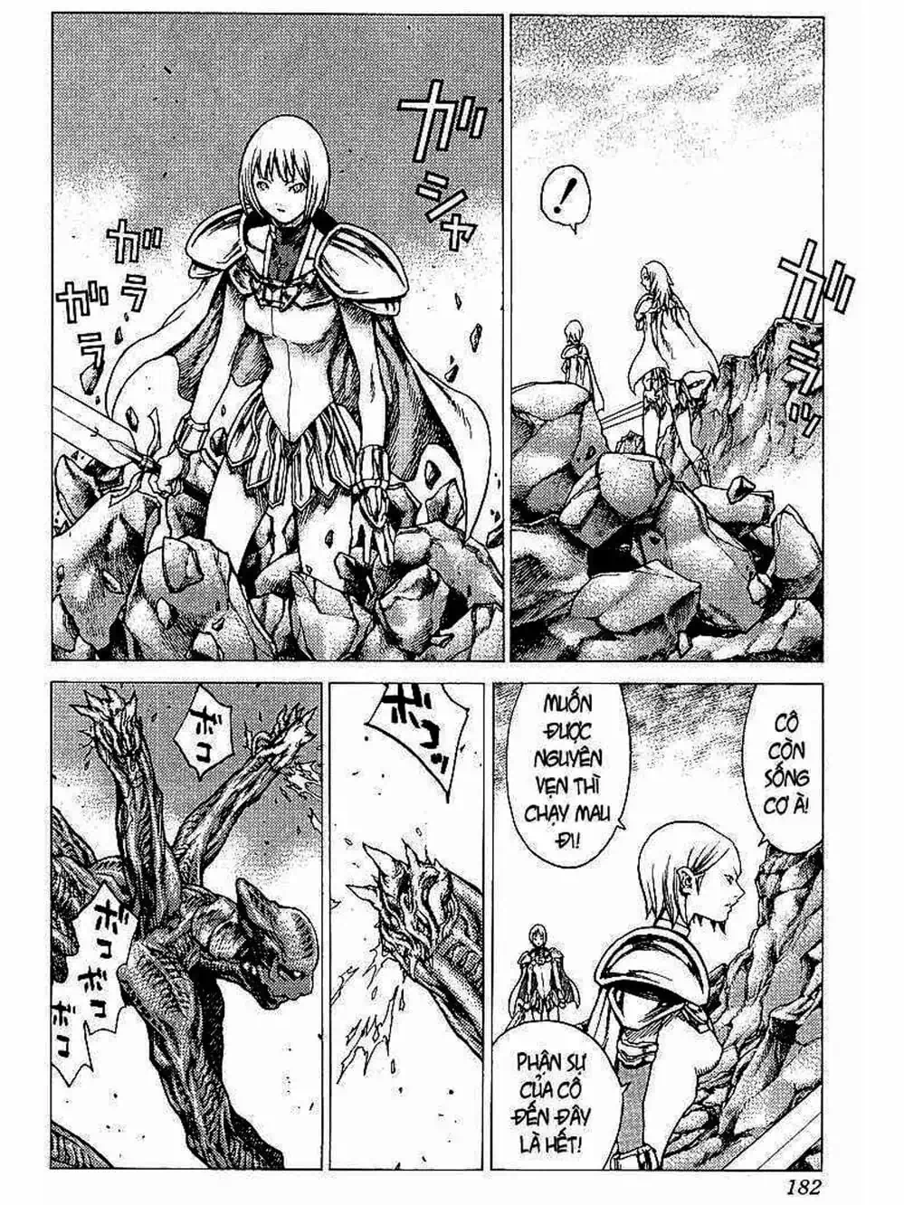 Truyện Tranh Claymore Mắt Bạc trang 4