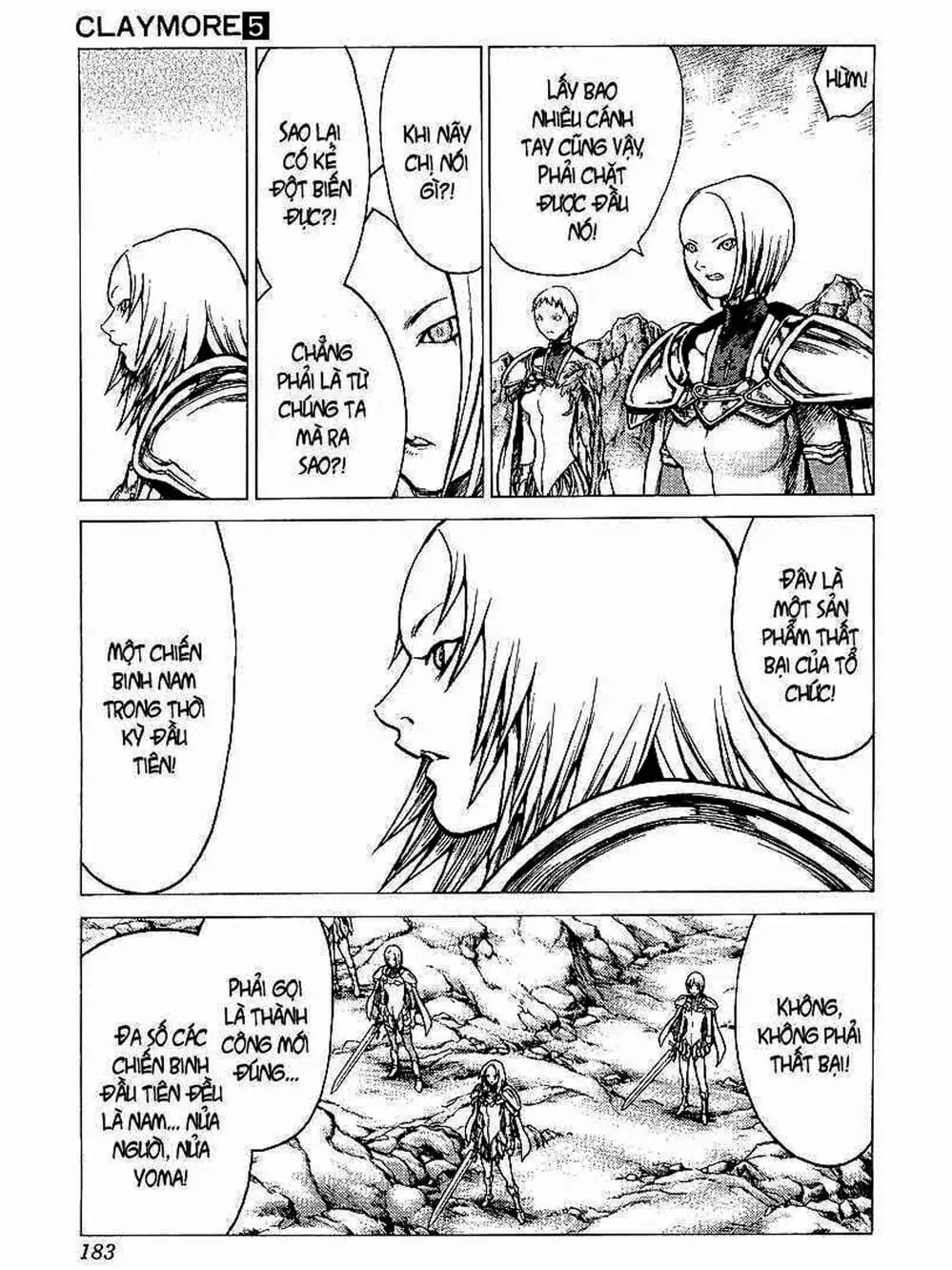 Truyện Tranh Claymore Mắt Bạc trang 4