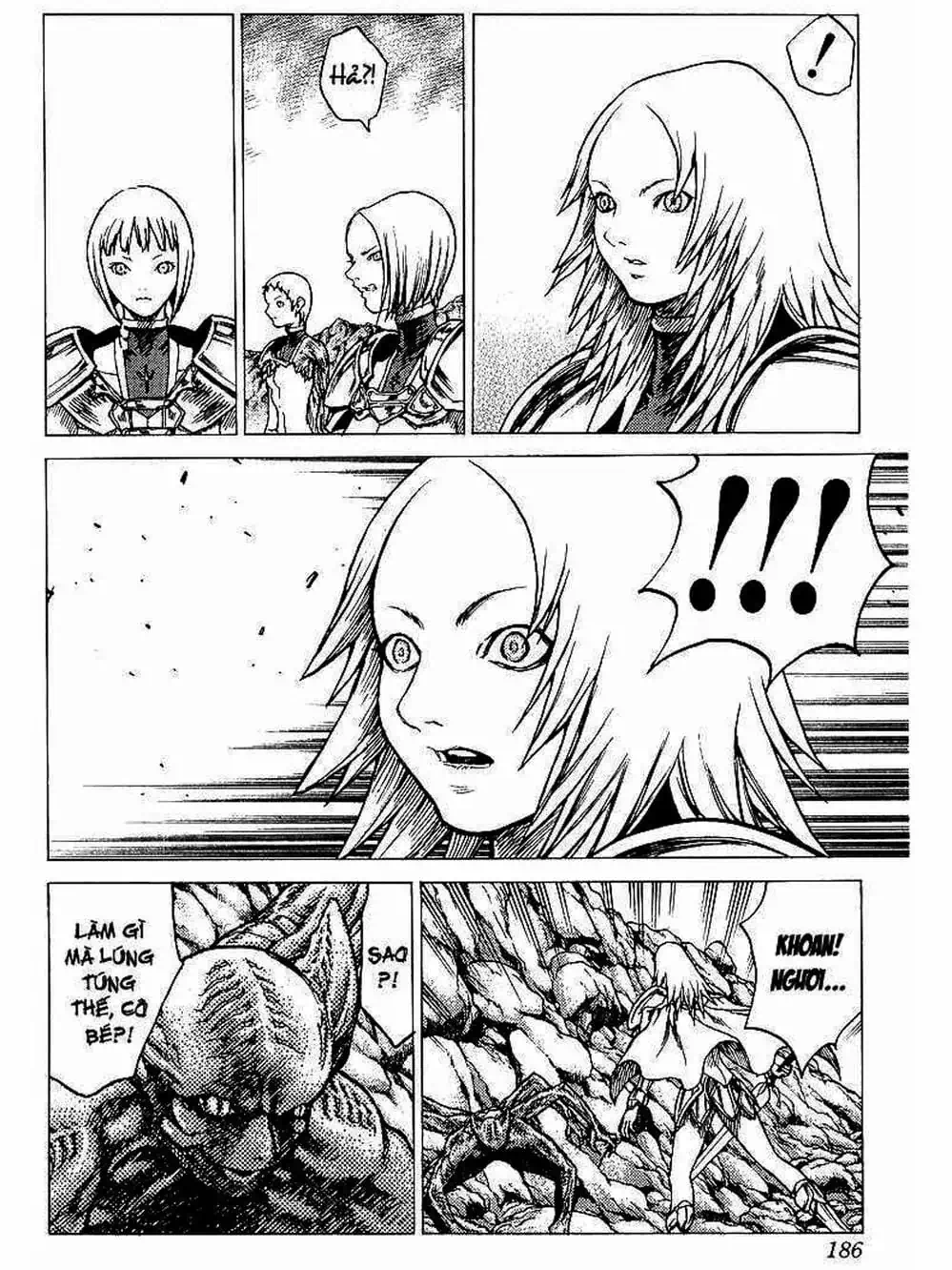 Truyện Tranh Claymore Mắt Bạc trang 4