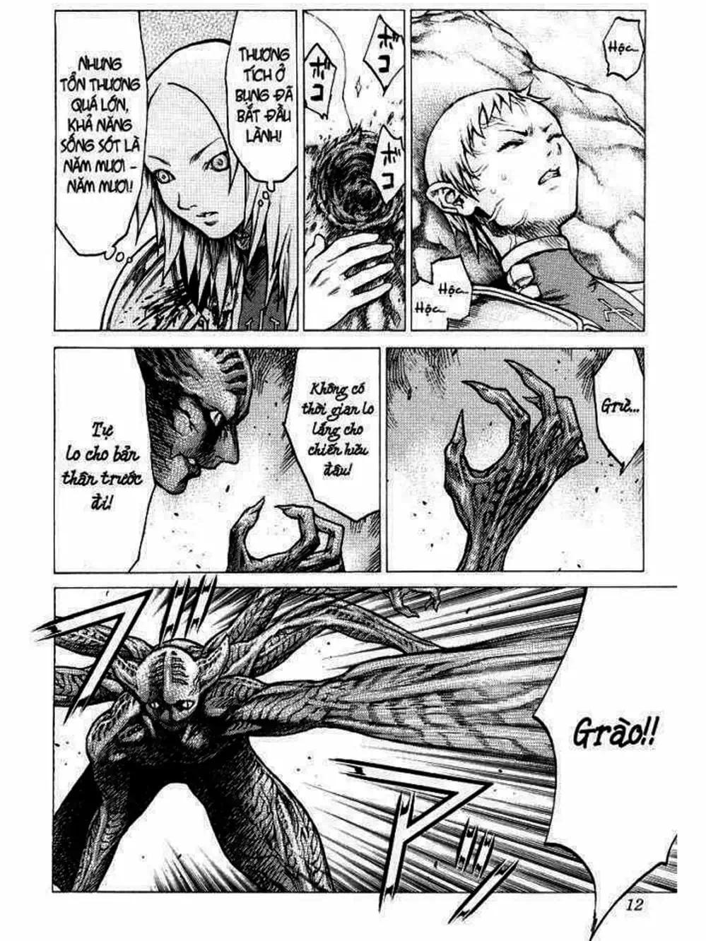 Truyện Tranh Claymore Mắt Bạc trang 4