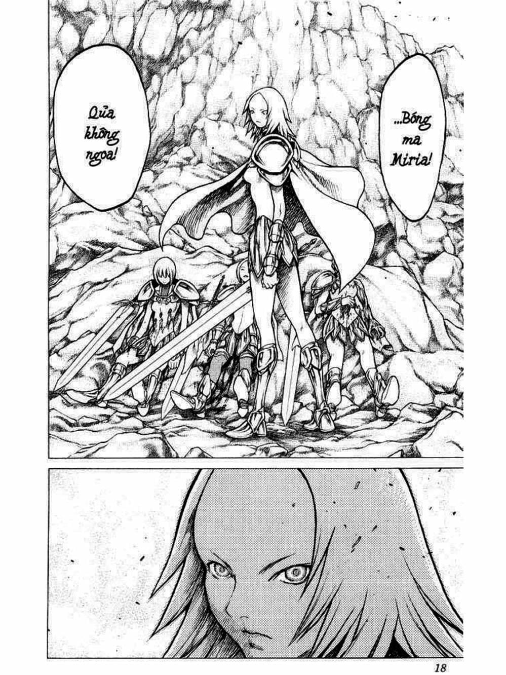 Truyện Tranh Claymore Mắt Bạc trang 4