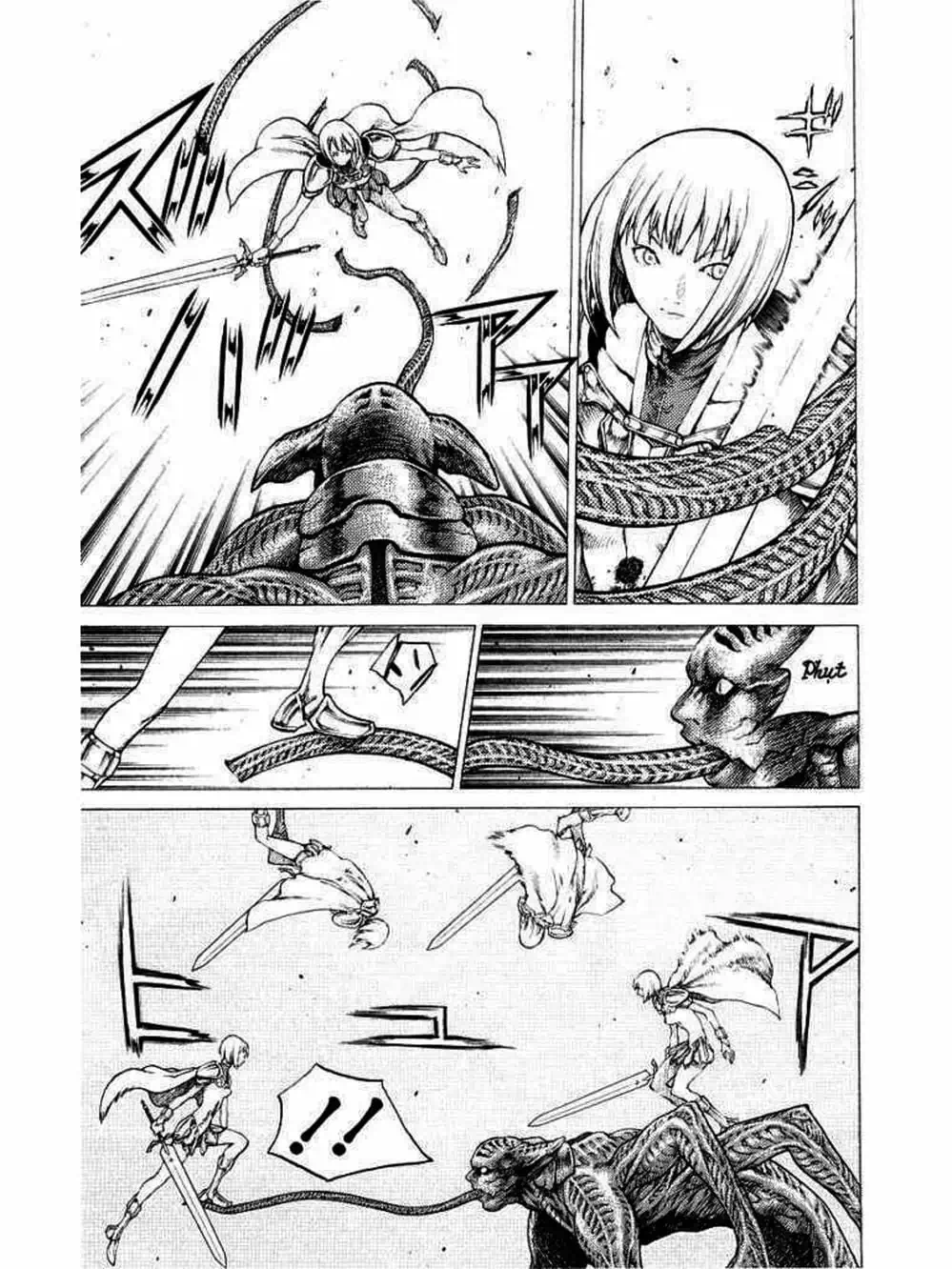 Truyện Tranh Claymore Mắt Bạc trang 4