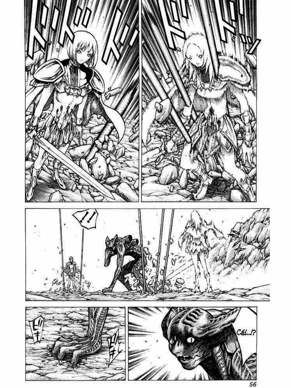 Truyện Tranh Claymore Mắt Bạc trang 4